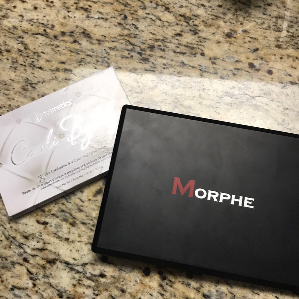 2 palettes! One Morphe 35OM & Carli Bybel palette